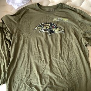 Dri fit NFL Baltimore Ravens Nike Long sleeve shirt